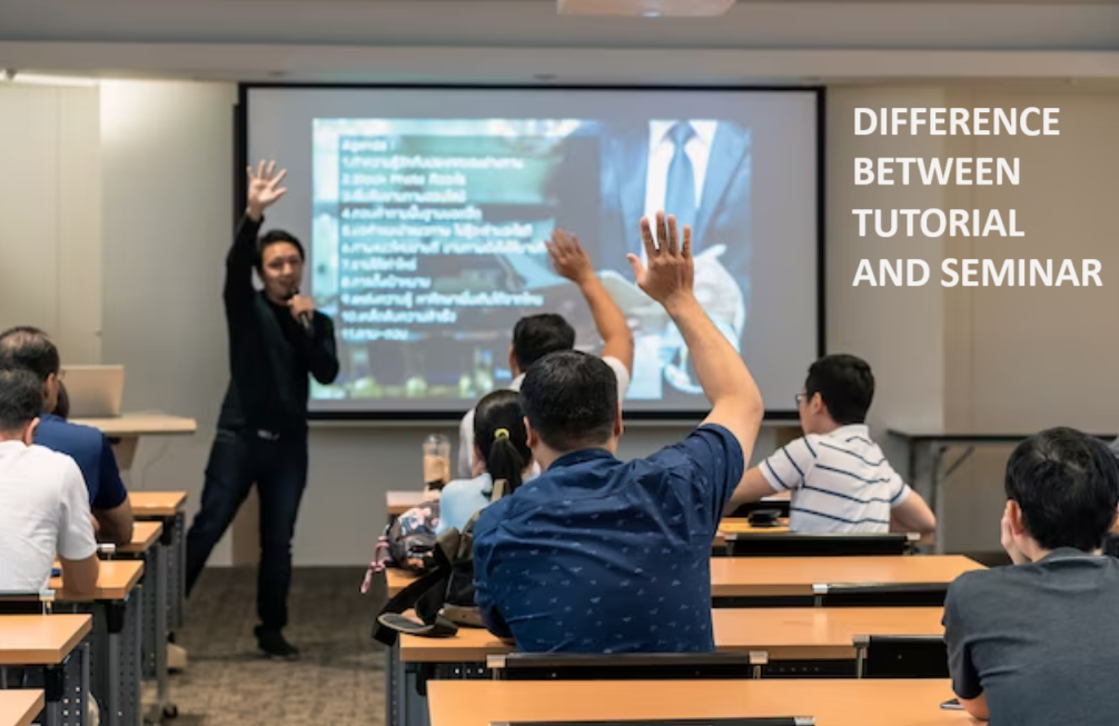 Differences Between Tutorial And Seminars