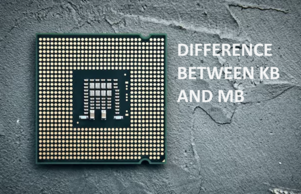 Difference between KB and MB in Memory